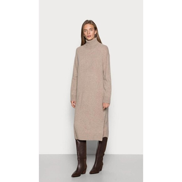 New Samsøe Samsøe Knit 100% Wool Amaris Jumper Dress Oversized XS/XXS. - Picture 1 of 13